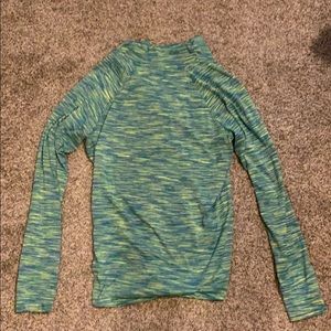 UNDERARMOUR Semifitted QuarterZip multi-green MD